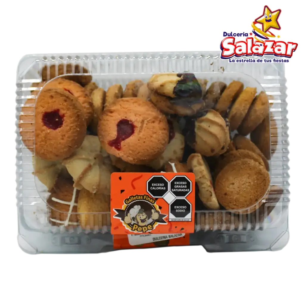 [PPE0001] GALLETA PEPE FINAS 60'P -E.840G- "C/20/60"