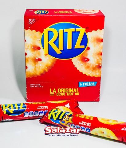 [ADA0313] GALLETA RITZ C/6 ROLLOS -D.534G- "C/6/6"