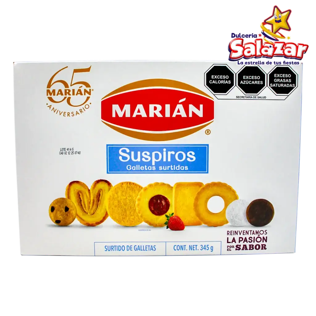[TOT0030] GALLETA SURTIDO MARIAN -D.345GR- "C/12/1"