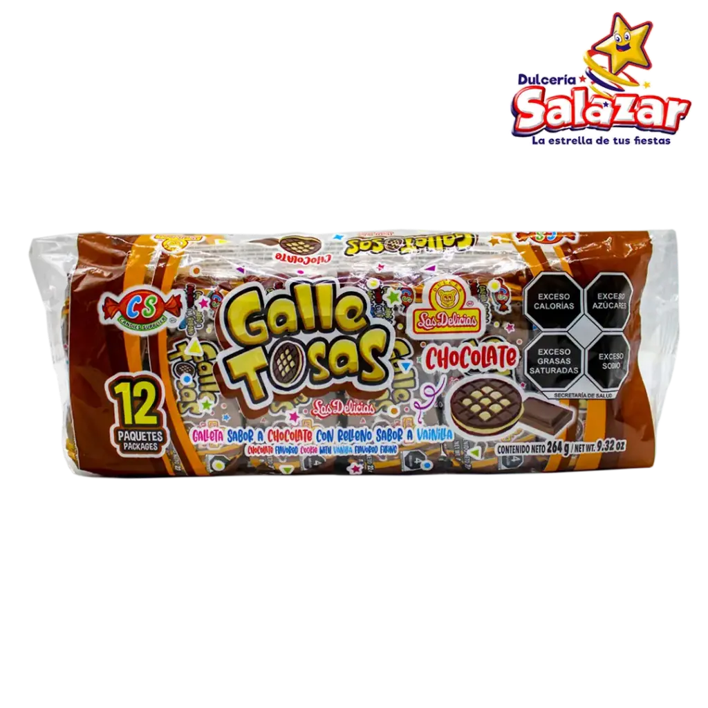 GALLETOSAS CHOCOLATE -B.  G.-"C/24/12"