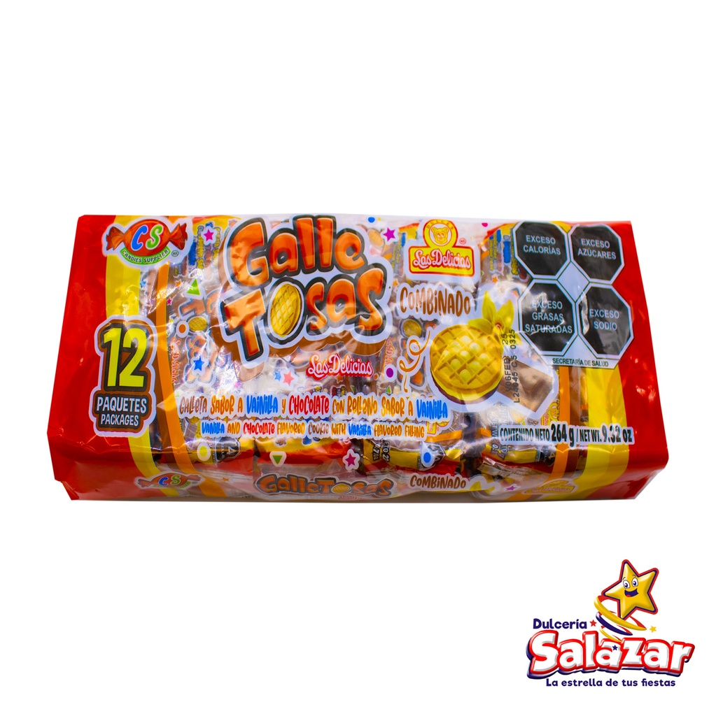 [DEL0480] GALLETOSAS COMBINADO -B.    G.-"C/24/12"