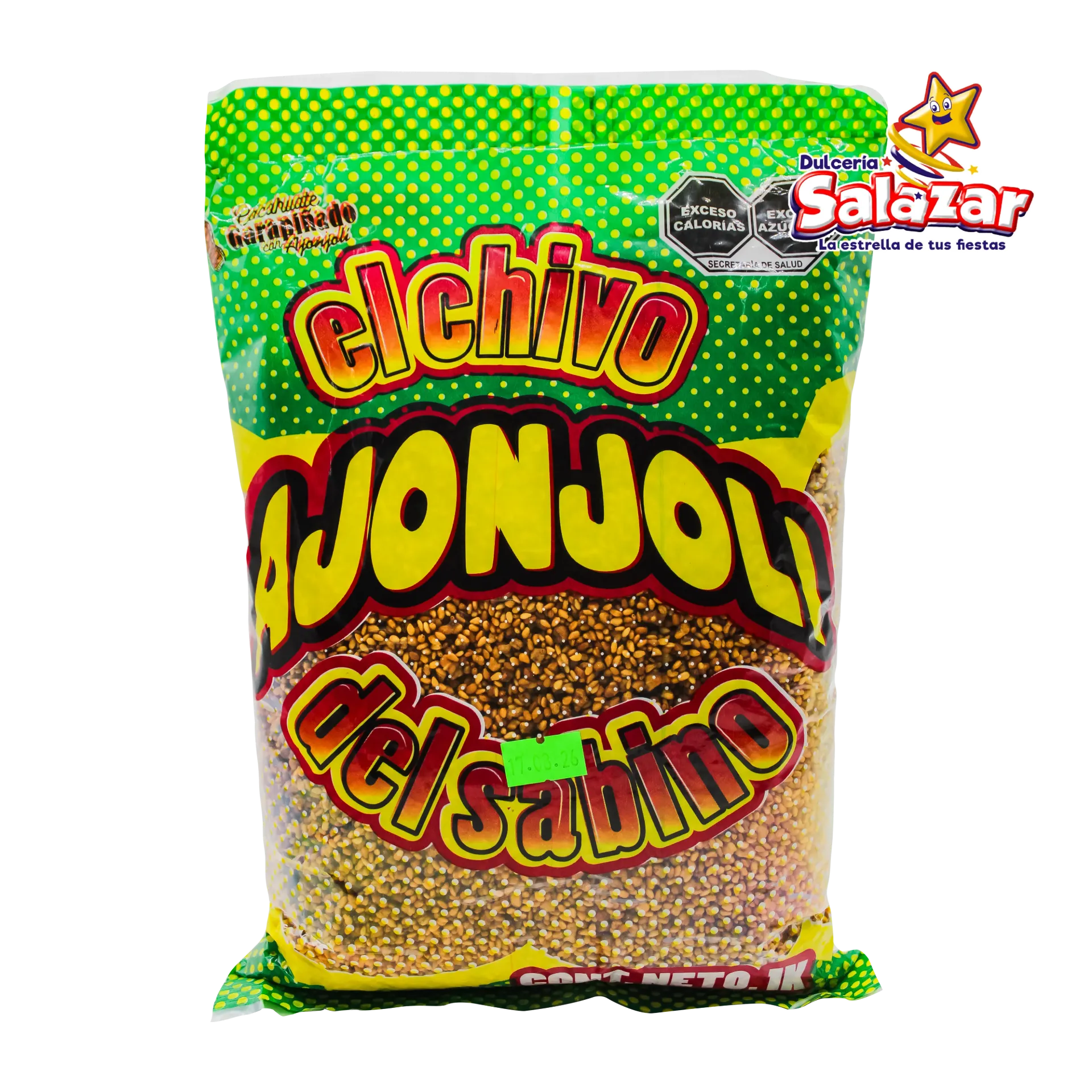 [BOT0016] GARAPIÑADO C/AJONJOLI EL CHIVO -B.1KG- "C/25/1"