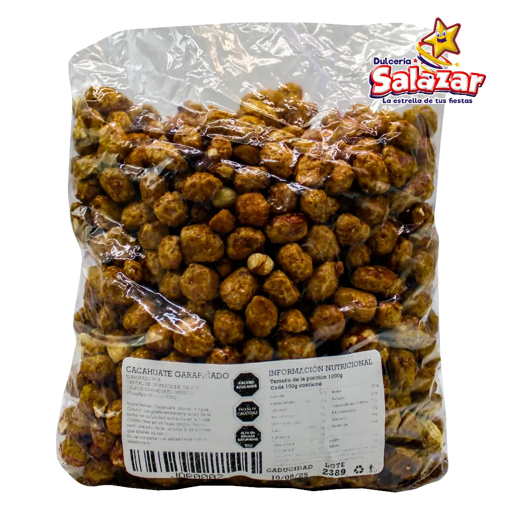 [JOR0002] GARAPIÑADO JORGE 1 KG -B.1KG- "C/10/1"