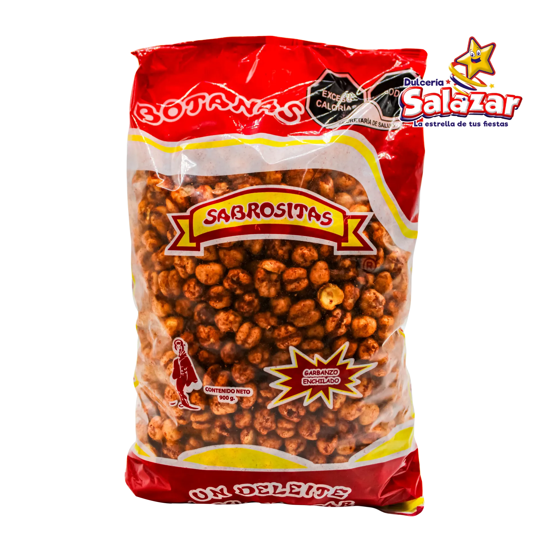 GARBANZO ENCHILADO SABROSITAS -B.900G- "C/25/1"