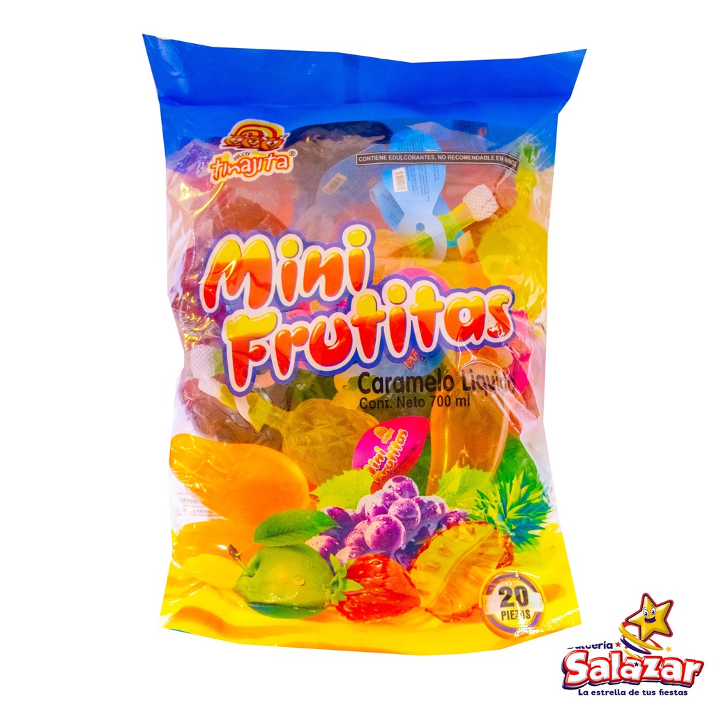GELATINA MINI FRUTITAS TINAJITA -B.700GR - "C/20/20"