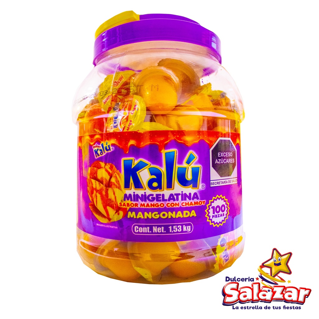 [CHI0004] GELATINA MINI JELLY NICE KALU MANGONADA -V.1.53KG- "C/6/100"