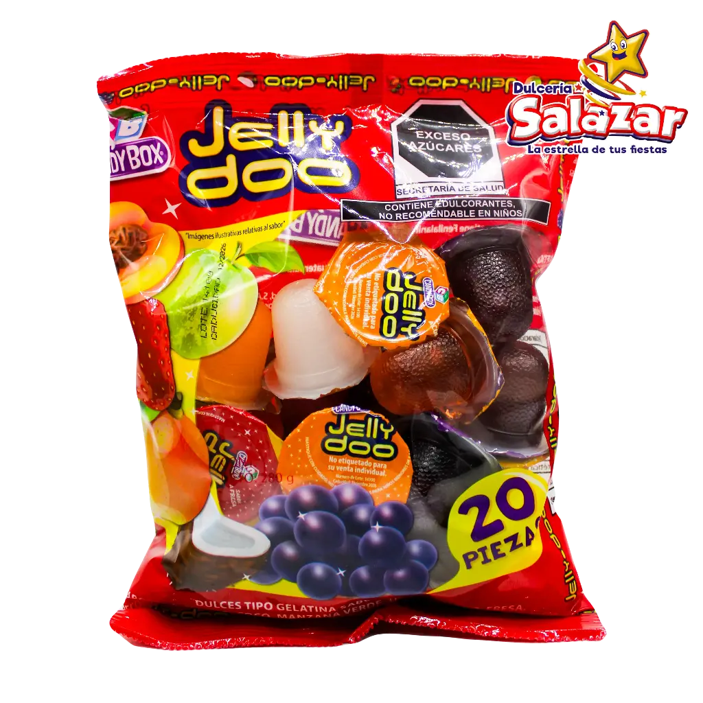 [ABA0158] GELATINA MINI JELLY-DOO CANDY BOX -B.280G- "C/32/20"