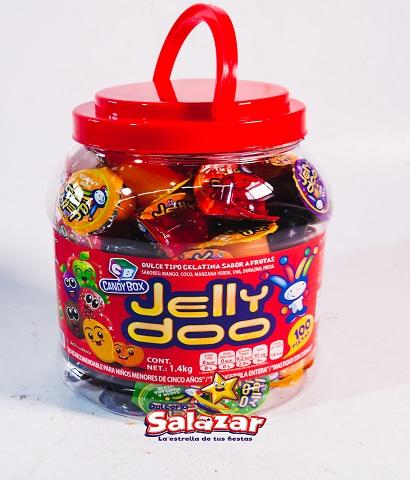 GELATINA MINI JELLY-DOO CANDY BOX -V1500G- "C/8/100"