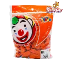 GLOBO #9 NARANJA PAYASO -B.100P- "C/50/100"