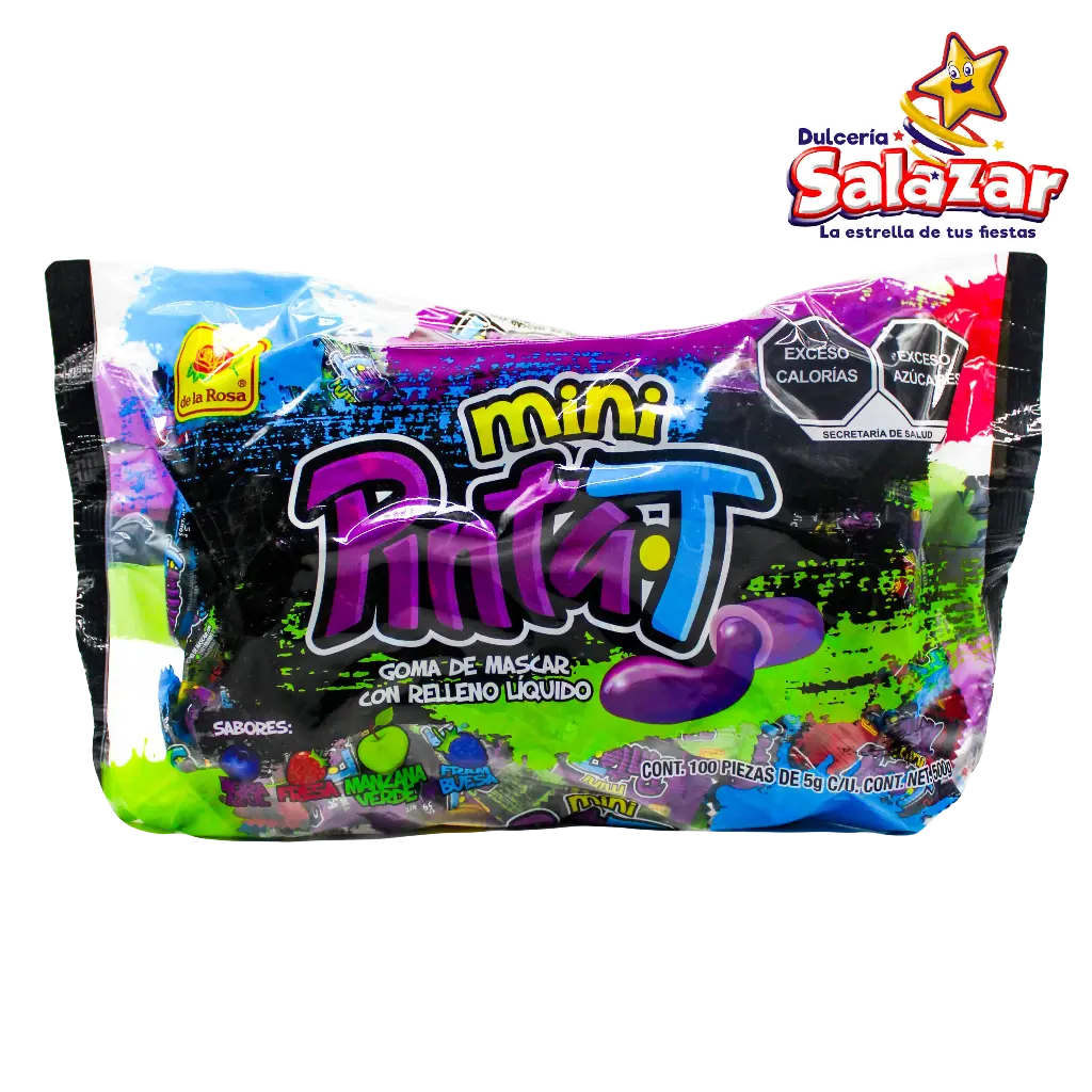 GOMA DE MASCAR MINI PINTA T DLR -B.500G- "C/18/100"