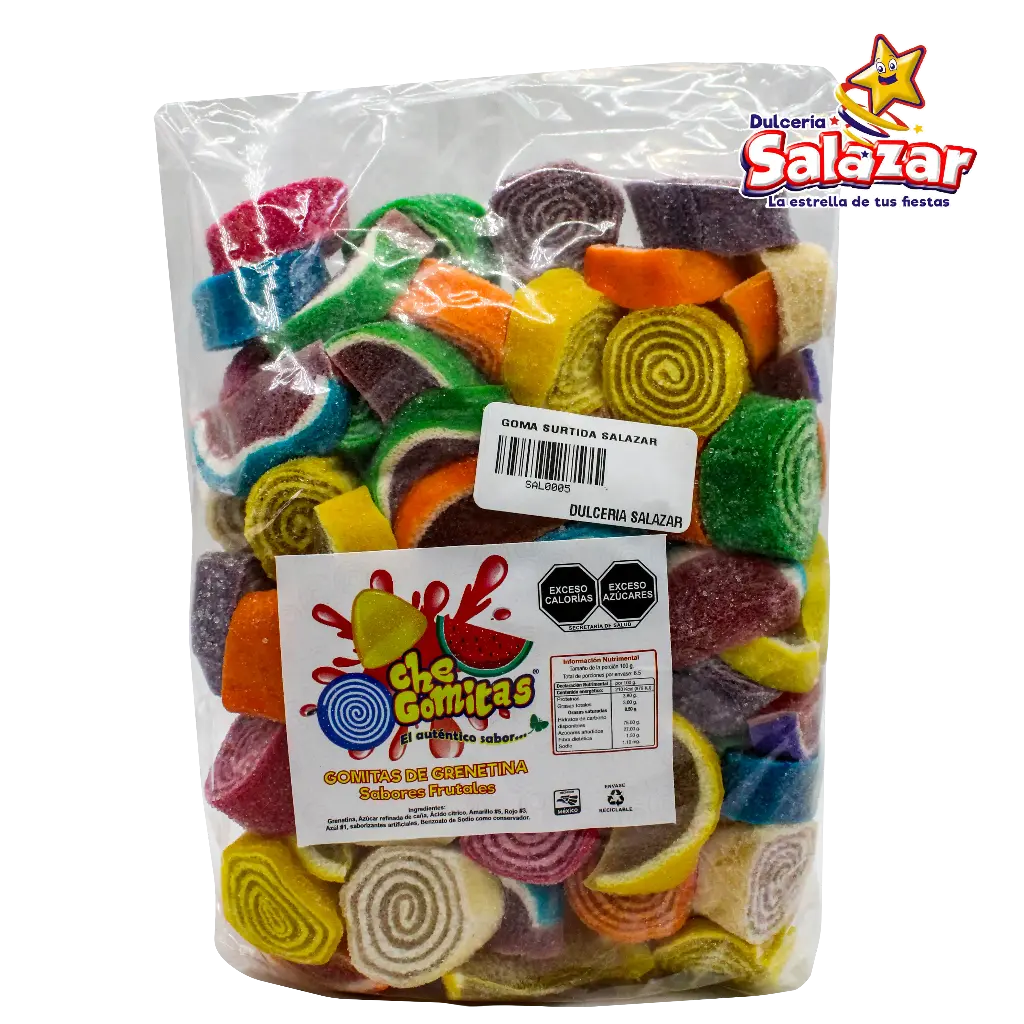 GOMA SURTIDA  -B.1KG- "C/10/1KG"