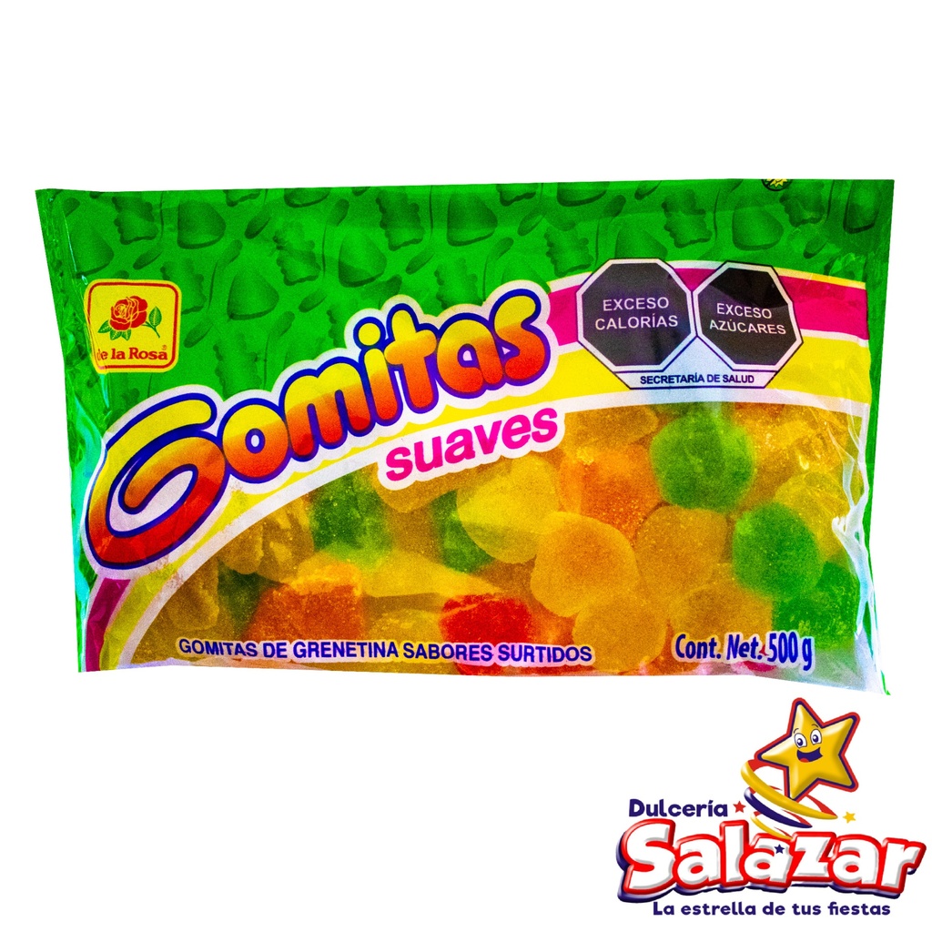 [ROS0346] GOMA GOMITAS SUAVES GRENETINA DLR -B.500GR- "C/16/76"