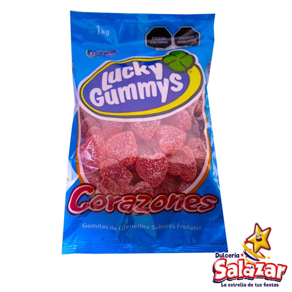 [CHE0060] GOMA LUCKY CORAZON -B.1KG- "C/8/1"