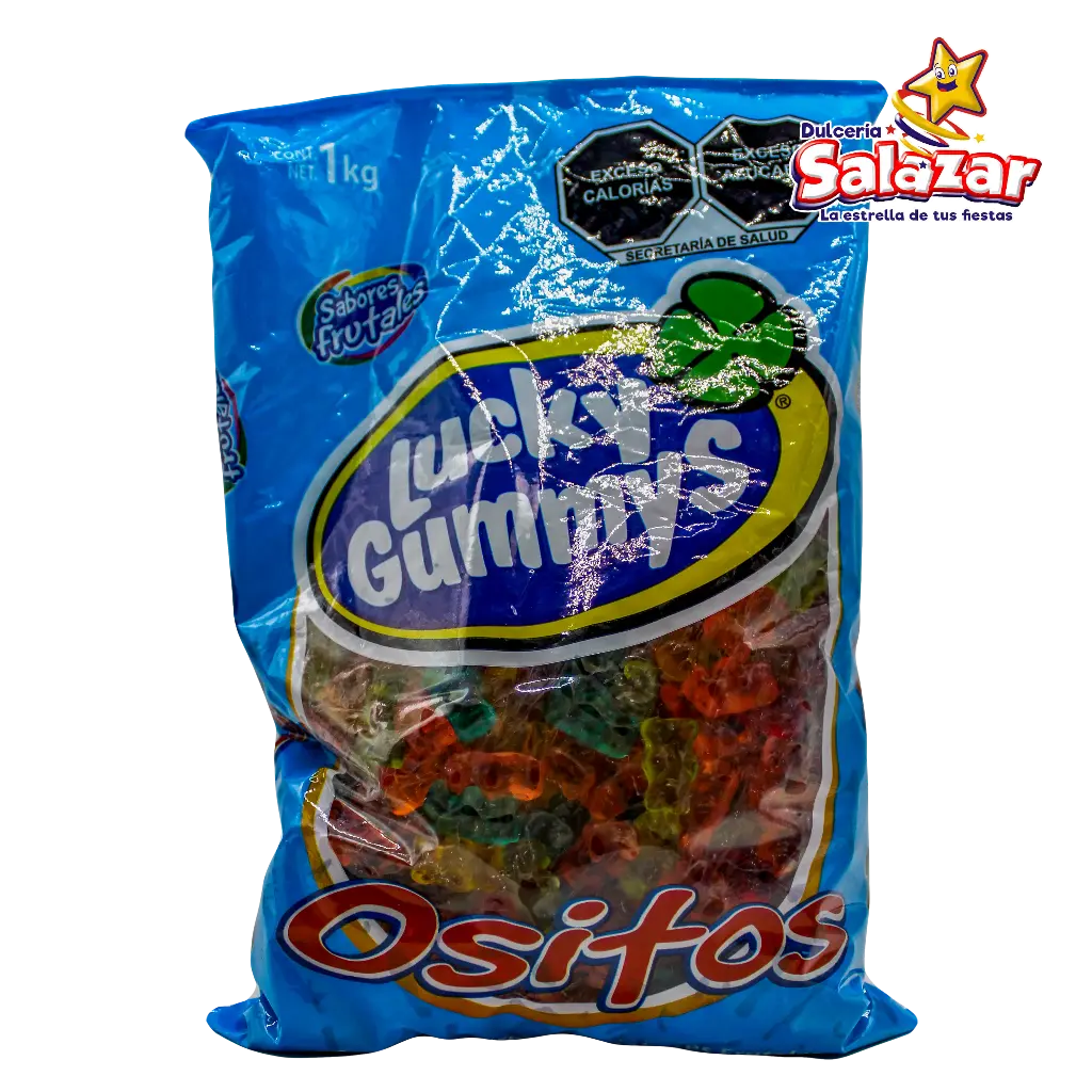 [CHE0004] GOMA LUCKY OSITOS -B.1KG- "C/8/1"