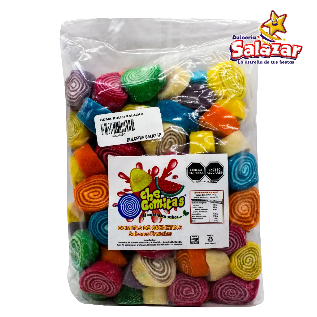 GOMA ROLLO SALAZAR -B.1KG- "C/10/1"