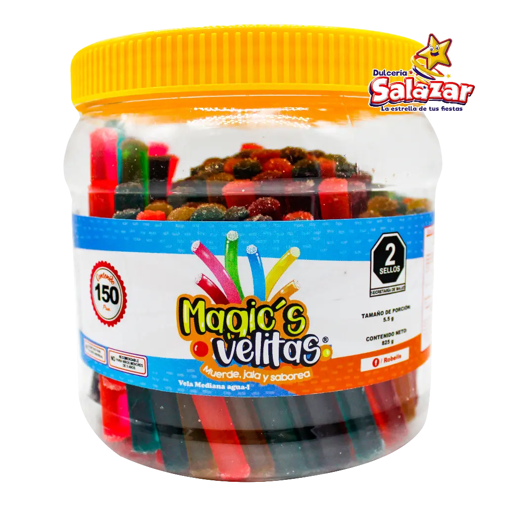 GOMA VELA MEDIANA AGUA ROBELIS -E.150PZA- "C/10/150"