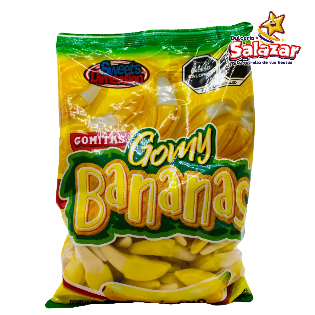 [KAR0007] GOMITAS BANANAS SWEETS DIMENSION -B.900G.- "C/12/1"