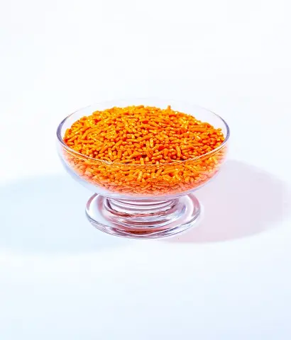 [TRU0163] GRANILLO DIAMANTADO NARANJA X KILO AGRAN "C/10/1"