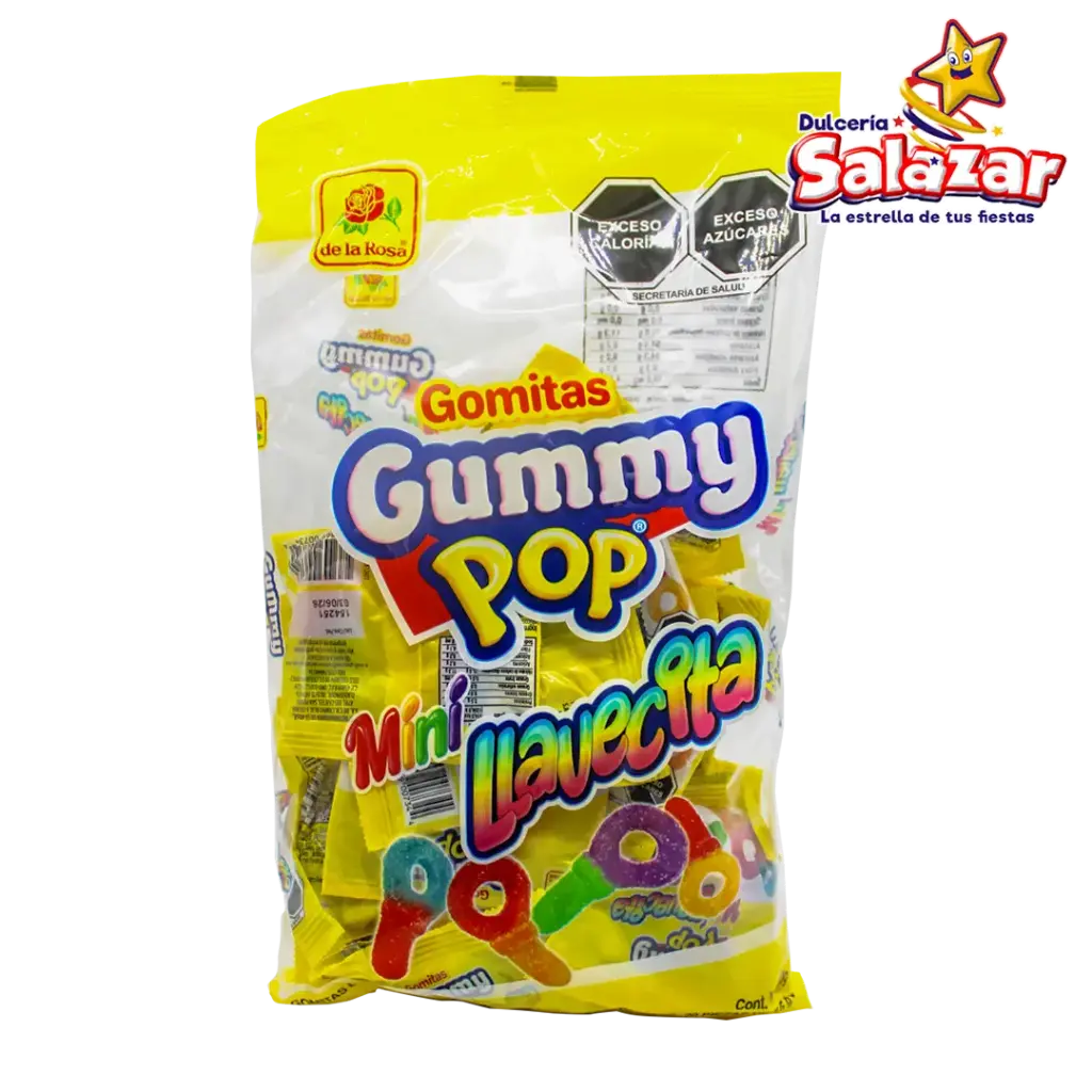 GOMA GUMMY POP MINI LLAVECITA 15 GRS DLR -B.300G- "C/24/20"