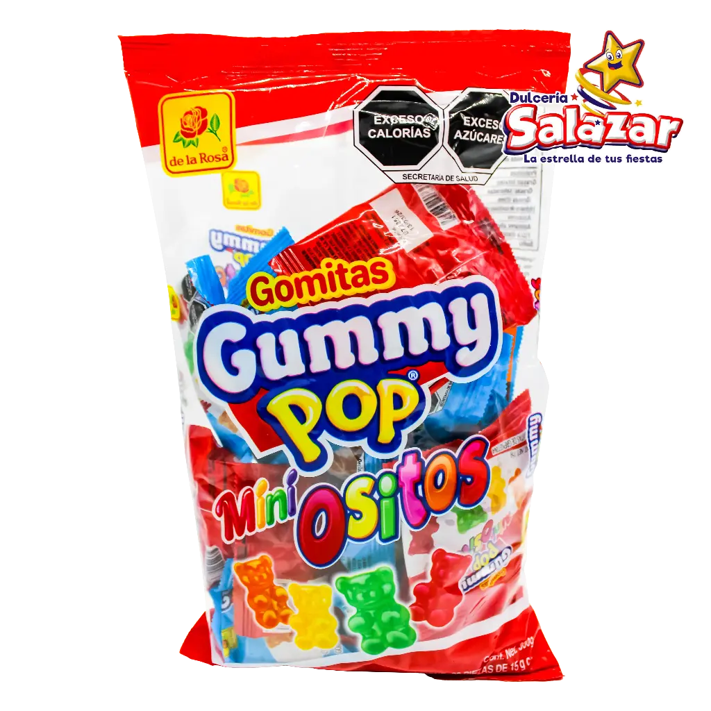 GUMMY POP MINI OSITOS DLR -B.300G- "C/24/20"