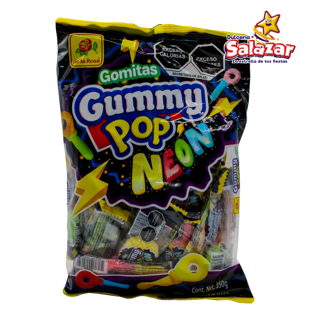 [ROS0027] GUMMY POP NEON  DLR -B.350GR- "C/21/25"