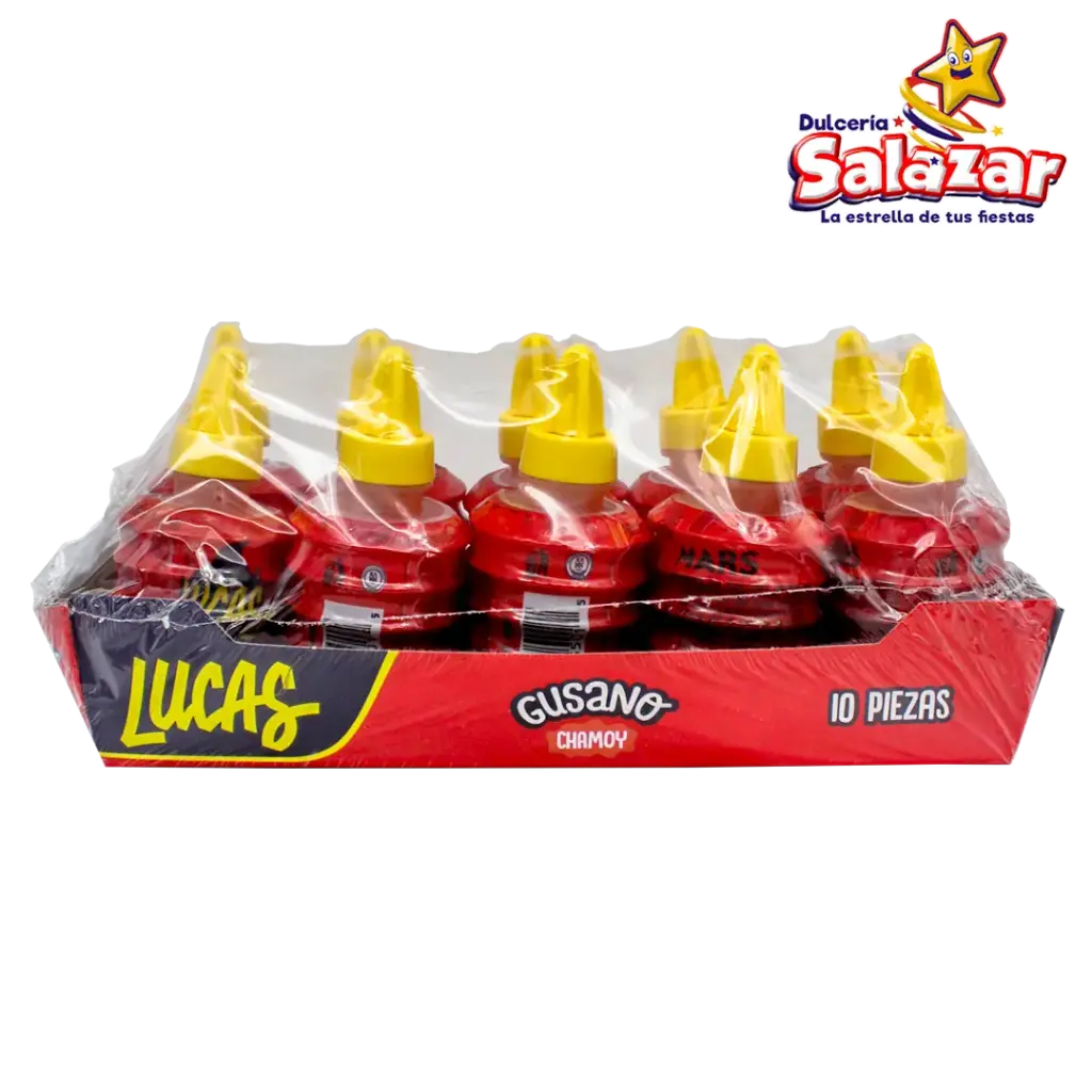 [EFF0007] GUSANO CHAMOY LUCAS -D.360G- "C/30/10"