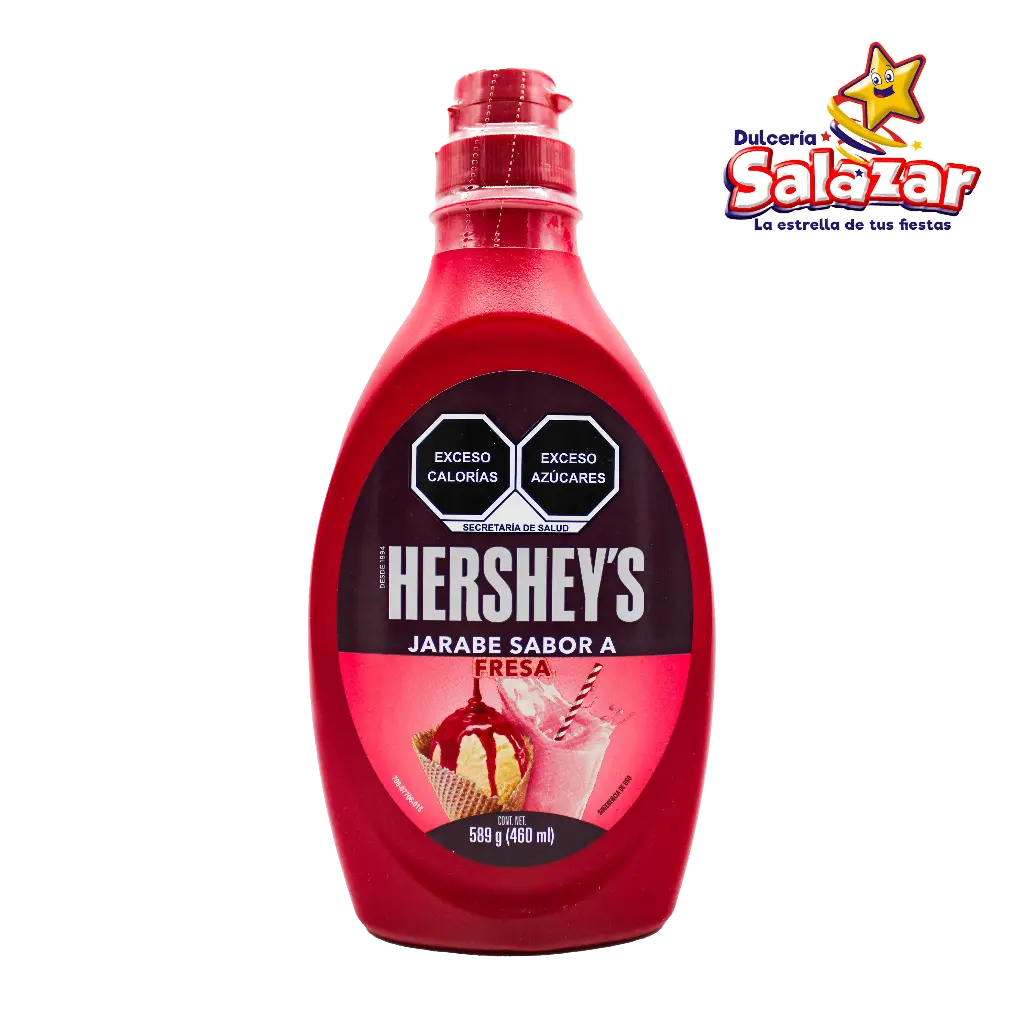 JARABE FRESA HERSHEYS -BOT.589G- "C/6/1"