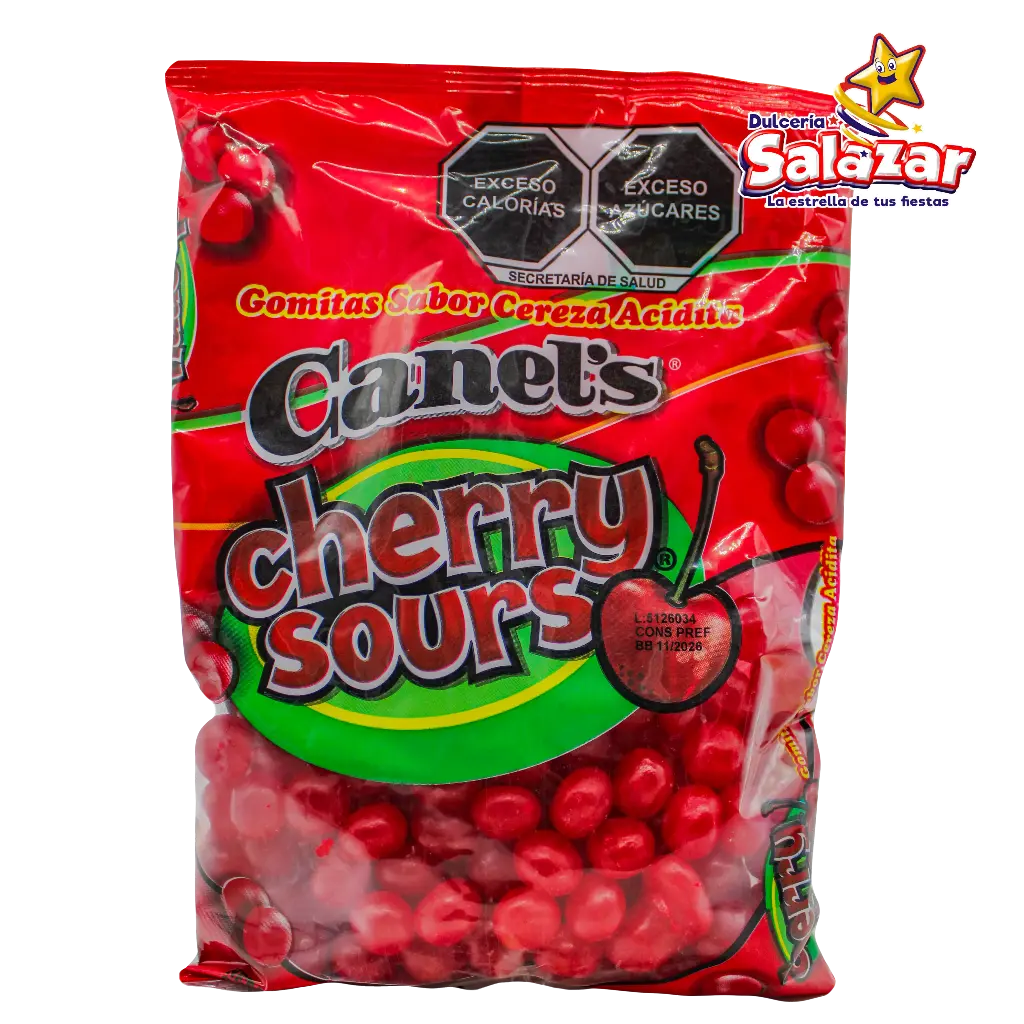 JELLY BEANS CHERRY SOURS CANELS -B.454G- "C/24/1"