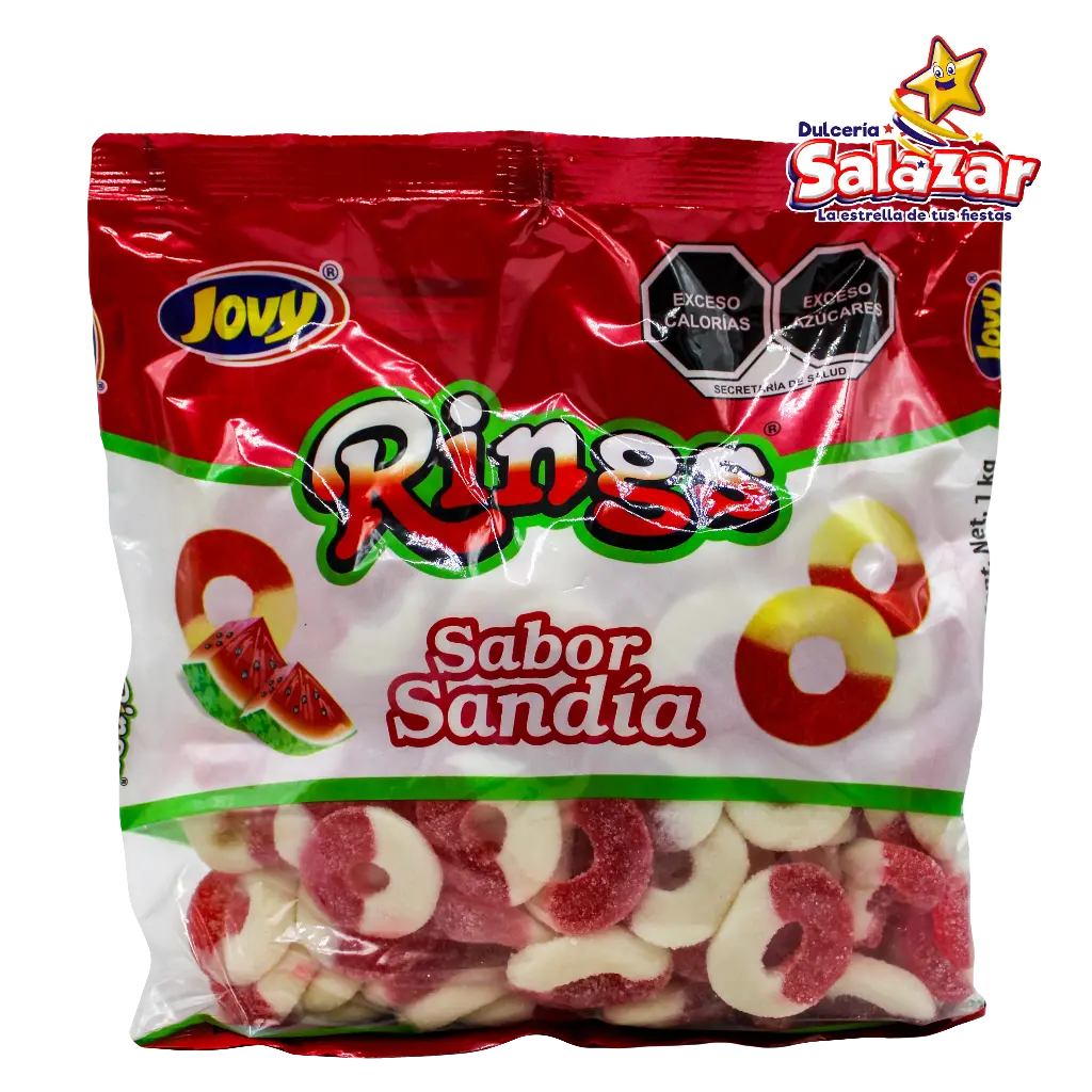 [JOV0006] JOVY RINGS AROS SANDIA -B.1KG- "C/10/1"