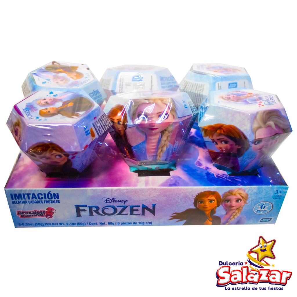 [BON0413] JUGUETE SORPRESA BRAZALETE DIAMANTE G03059 FROZ -D.60G- "C/12/6"