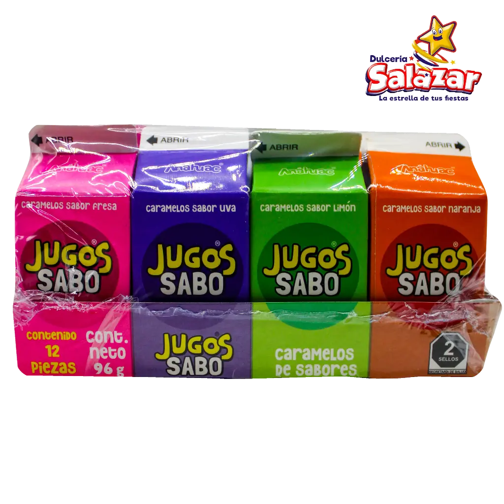 JUGUITO SABORES ANAHUAC -D.96G- "C/36/12"