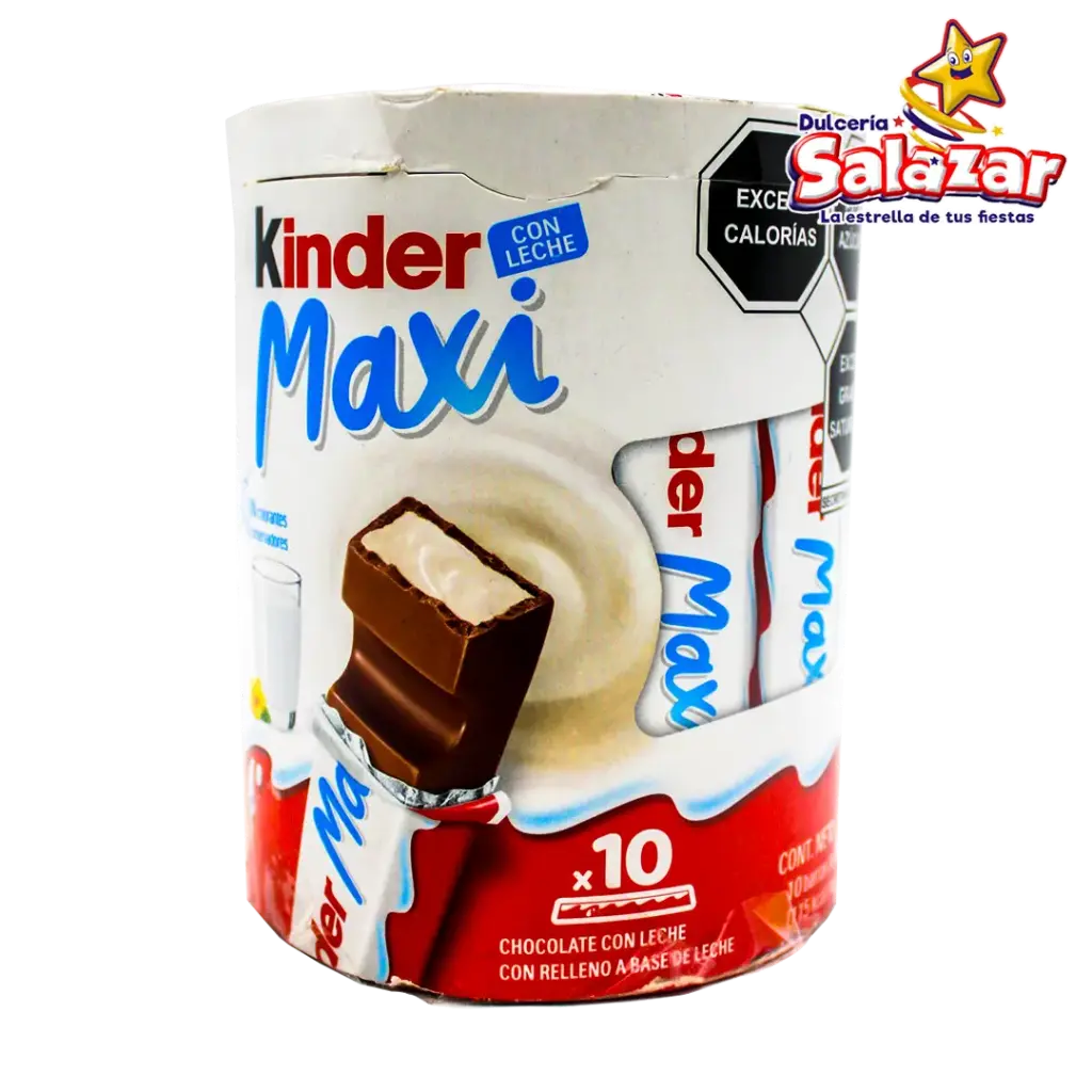 KINDER BARRA CHOCOLATE MAXI -D.210G- "C/18/10"