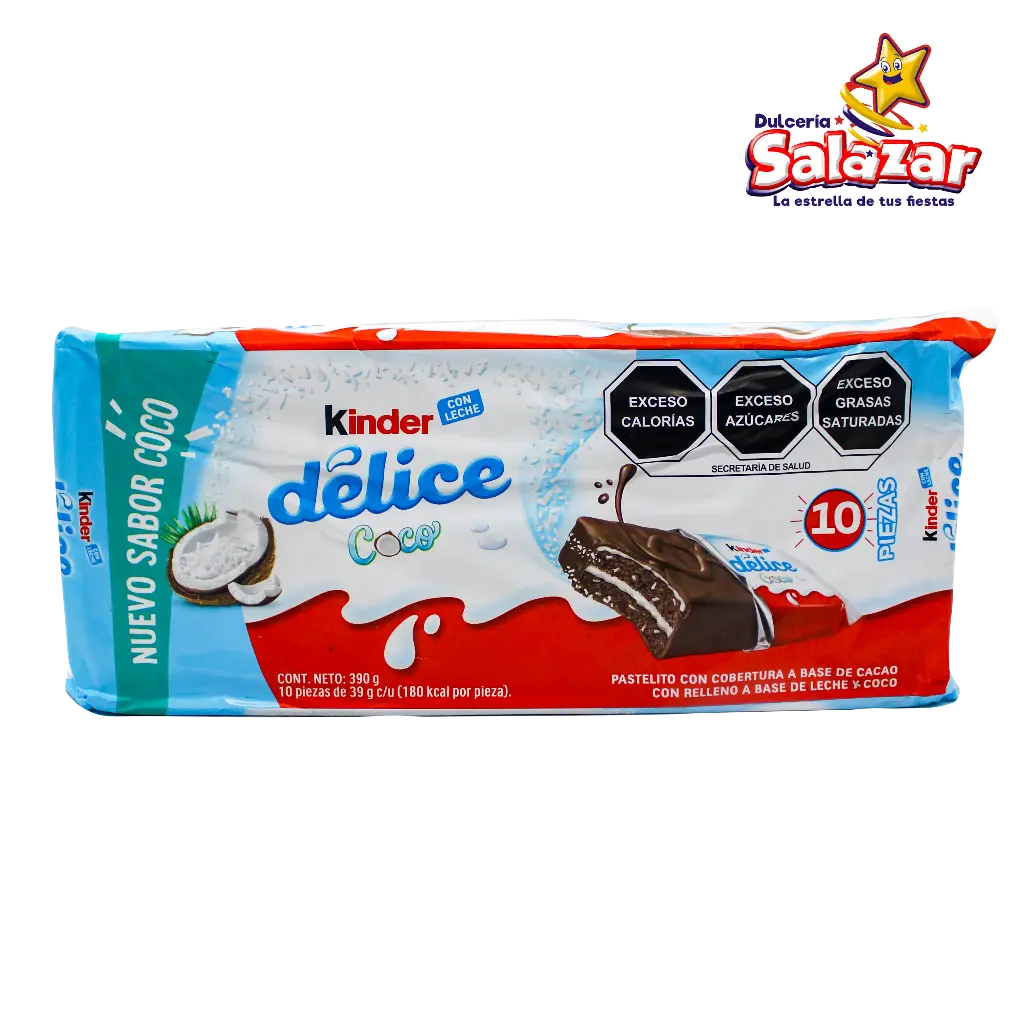 [FER0090] KINDER DELICE COCO -D.390G- "C/6/10"