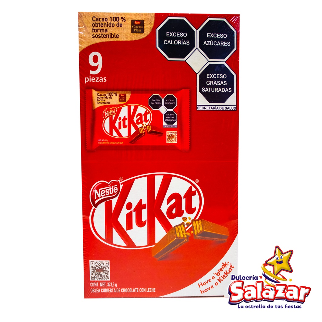 [NES0073] KITKAT  CHOCOLATE  41.5G -D.373.5G.- "C/22/9"