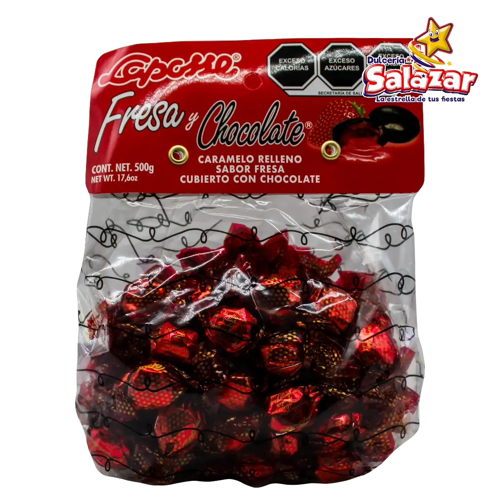 [LAP0013] LAPOSSE FRESA CHOCOLATE -B.500G- "C/12/50"