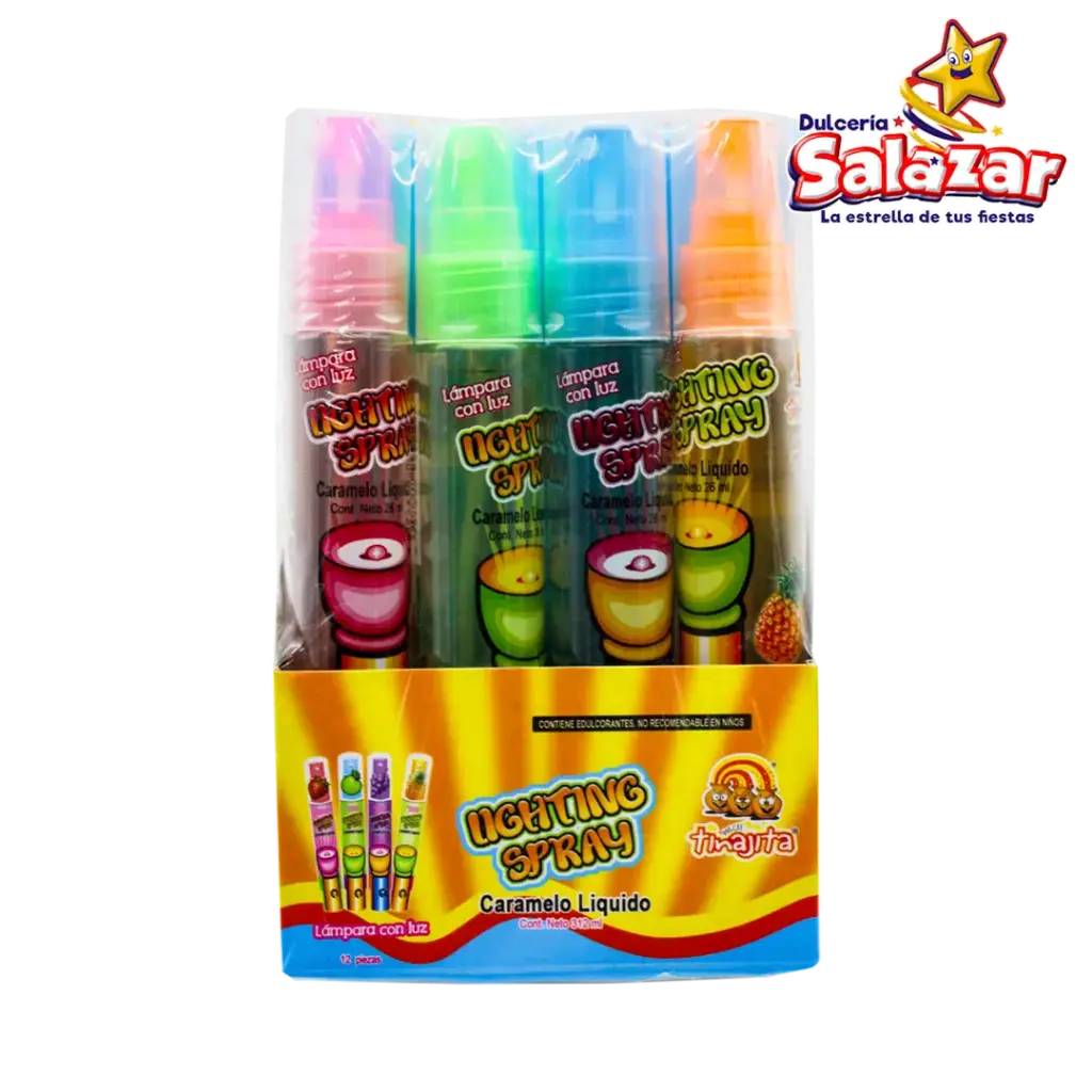 [TIN0084] LIGHTING SPRAY LUZ TINAJITA -D.312ML- "C/30/12"