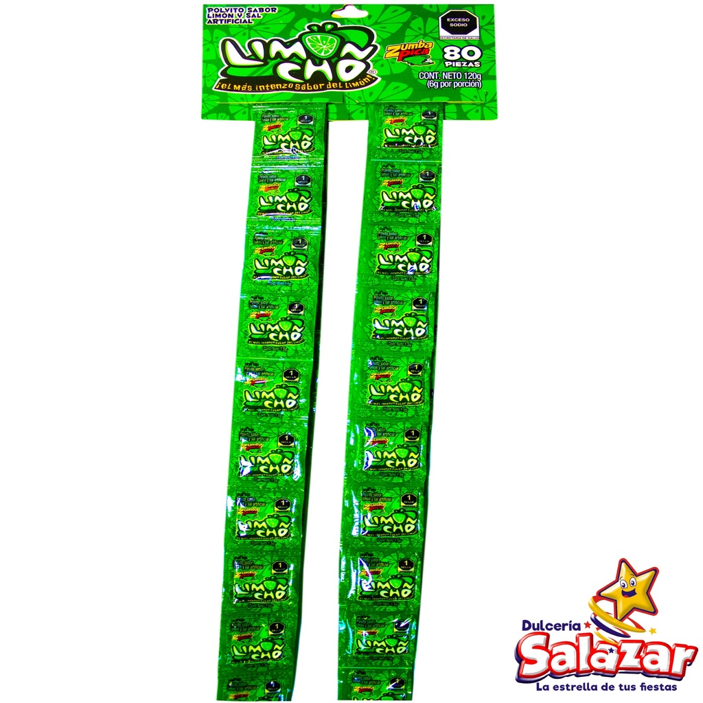 [ZUM0041] LIMONCHO SOBRE 1.5G SOLAPA -T.120G- "C/30/80"