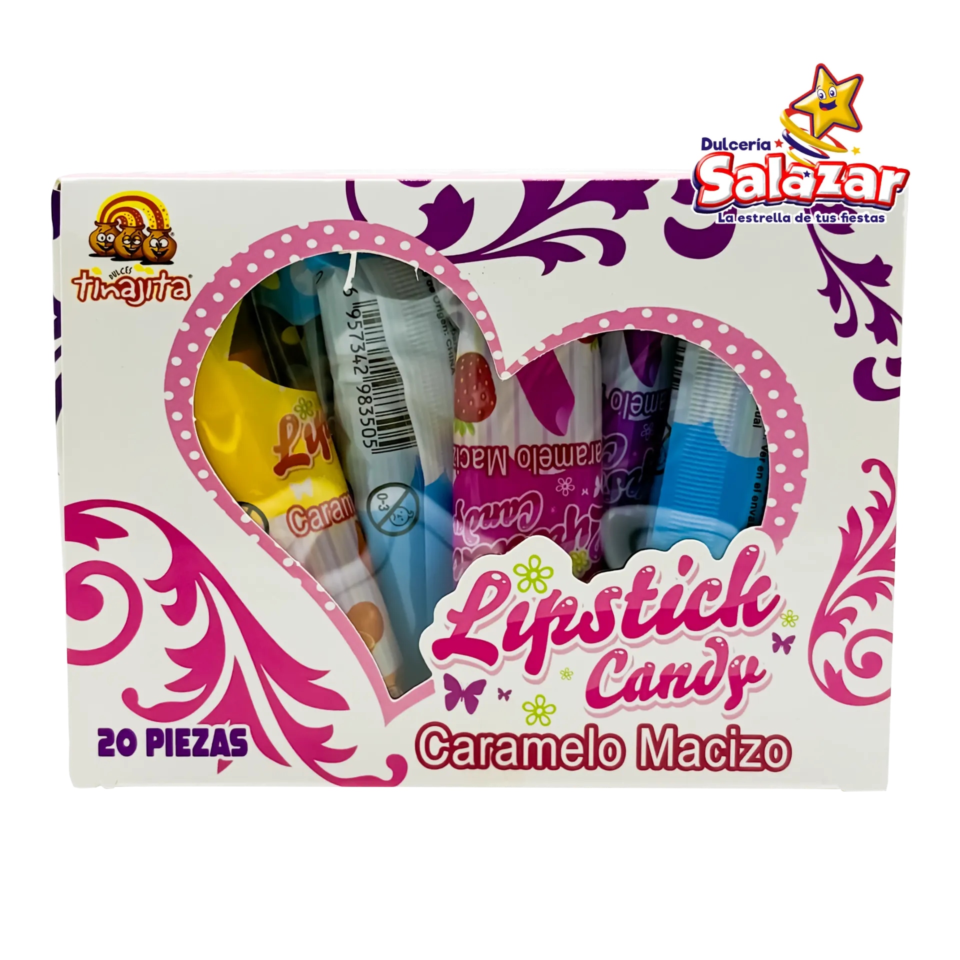 LIPSTICK CANDY TINAJITA -D.120GR- "C/30/20"