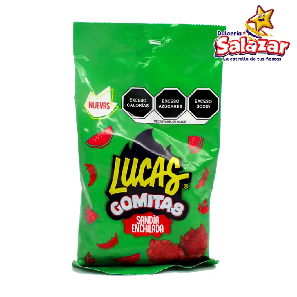 [EFF0223] LUCAS GOMITAS SANDIA ENCHILADA -B.130G- "C/12/130G"