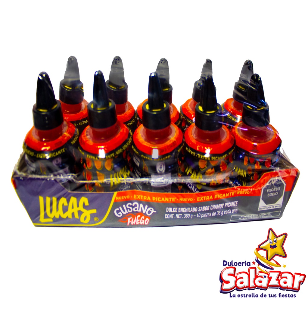 LUCAS GUSANO HOT -D.240G- "C/30/10"