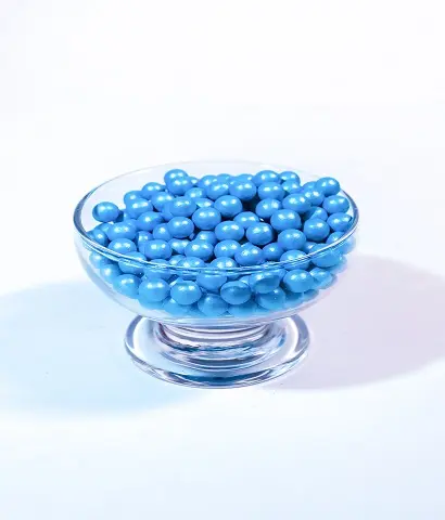 [TRU0077] LUNETA APERLADA AZUL PASTEL X KILO AGRAN "C/10/1"