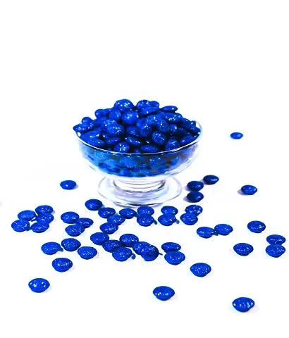 [TRU0229] LUNETA DIAMANTADA AZUL TURQUESA X KILO A "C/10/1"