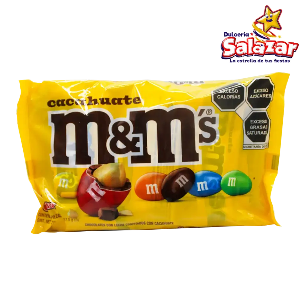 [EFF0033] M&M AMARILLO CACAHUATE -B.265.8G- "C/32/6"