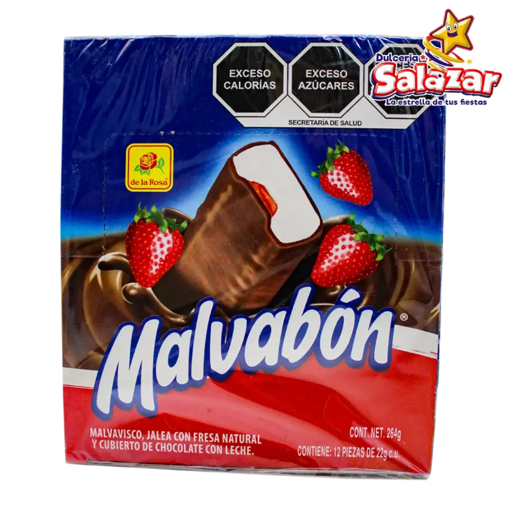 [ROS0026] MALVABON FRESA DE LA ROSA -D.264GR- "C/24/12"
