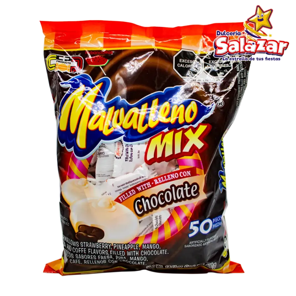 MALVALLENO CHOCOLATE MIX CP -B.400G- "C/12/50"