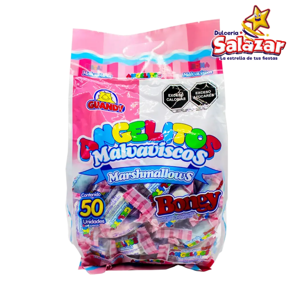 [TIN0052] MALVAVISCO ANGELITOS BONGY GUANDY -B.250G.- "C/24/50"