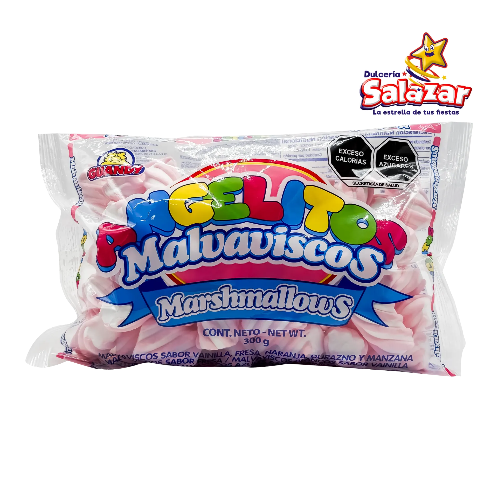 [TIN0133] MALVAVISCO ANGELITOS ESPIRAL ROSA -B.300G- "C/20/67"