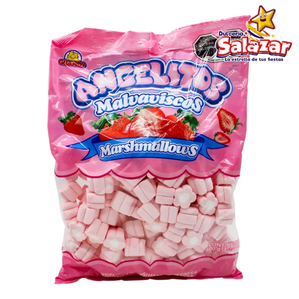 [TIN0412] MALVAVISCOS ANGELITOS  FLOR ROSA -B.500G.- "C/12/75"