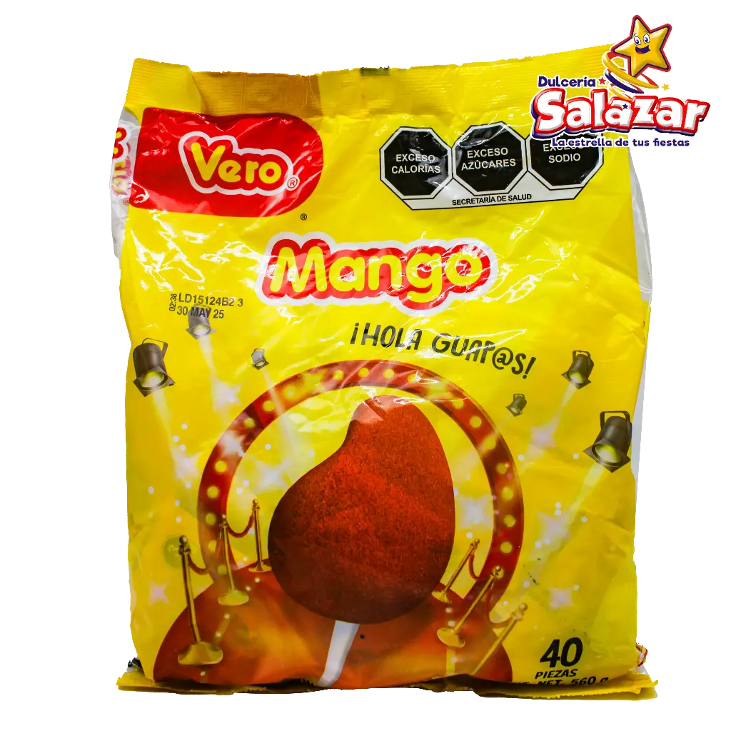 [VER0060] PALETA MANGO C/CHILE VERO -B.560G- "C/24/40"