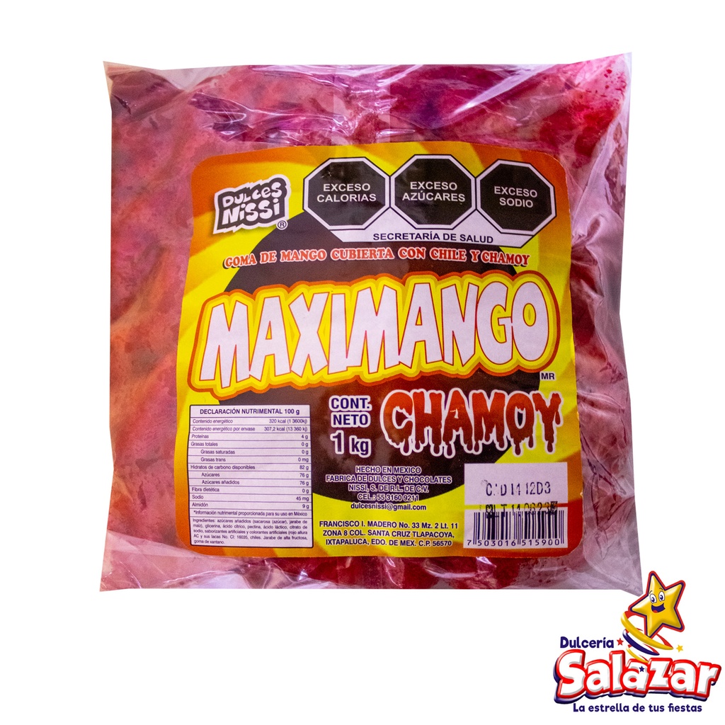 MAXIMANGO CHAMOY  NISSI -B.1KG- "C/10/1"